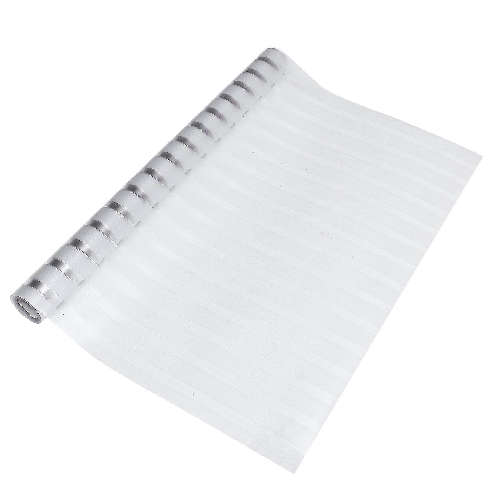 Self Adhesive Frosted Glass Sticker for Privacy – Reusable PVC Window Film for Bathrooms, Easy Installation, Daylight Privacy Solution