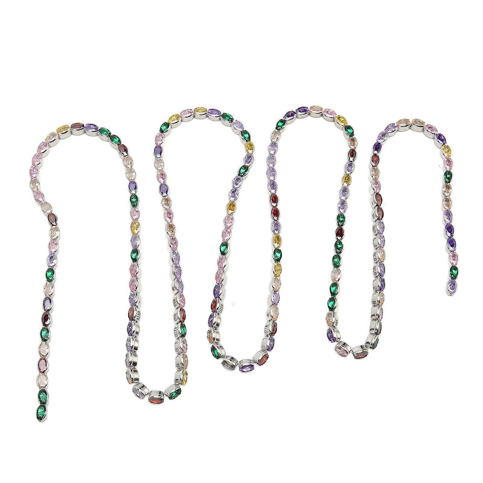 2025 Latest Model  Rhinestone Chain 3.3ft Long Beaded Sparkling Elegant