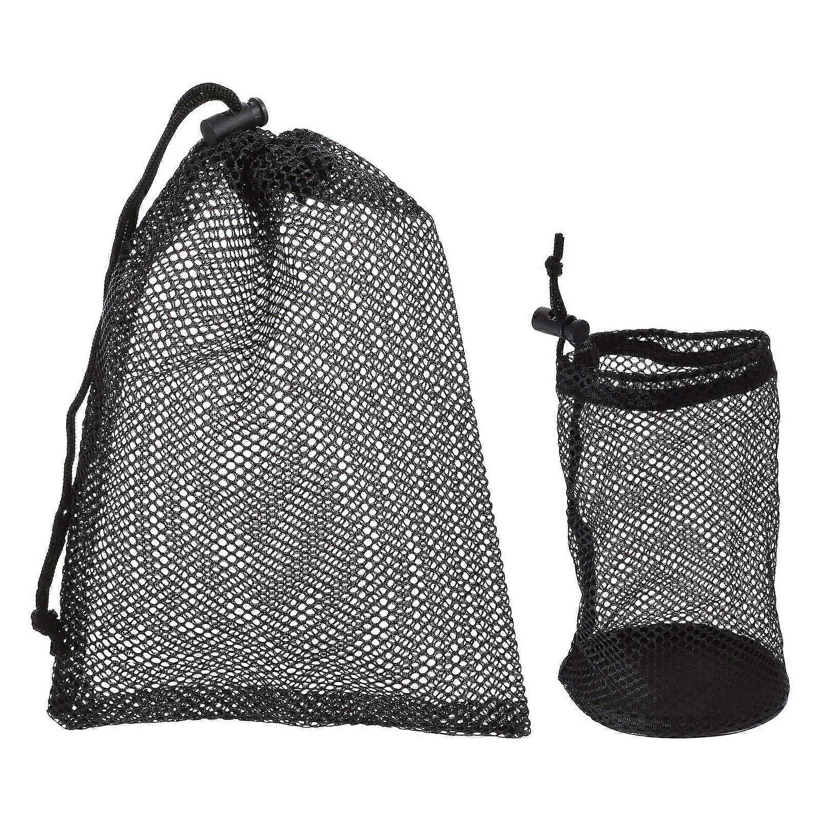 2pcs Multi-function Balls Storage Bag Golfs Tennis Baseball Container Convenient Balls Pouch