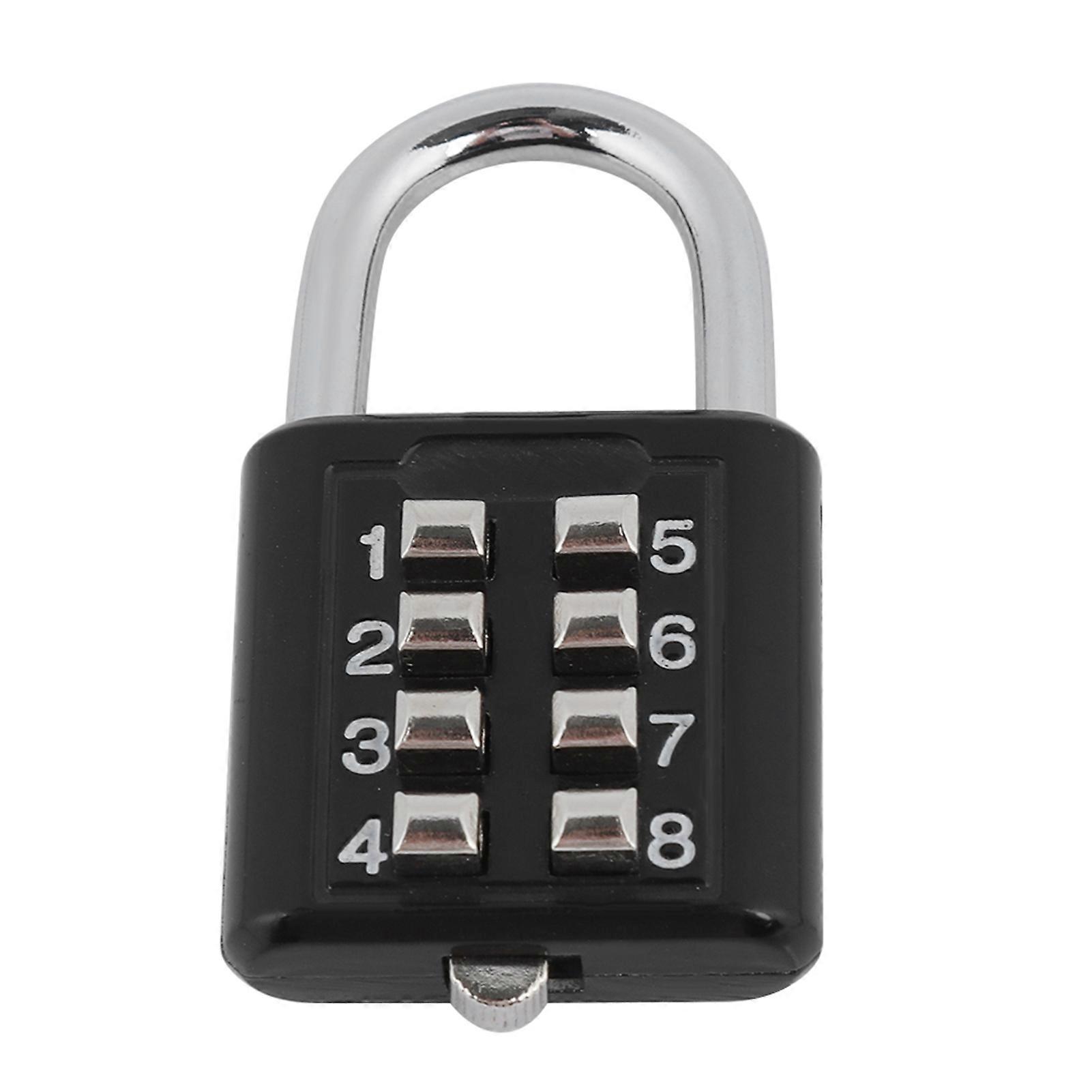 8 Digit Combination Code Padlock Security Password Lock for Travel Suitcase Luggage