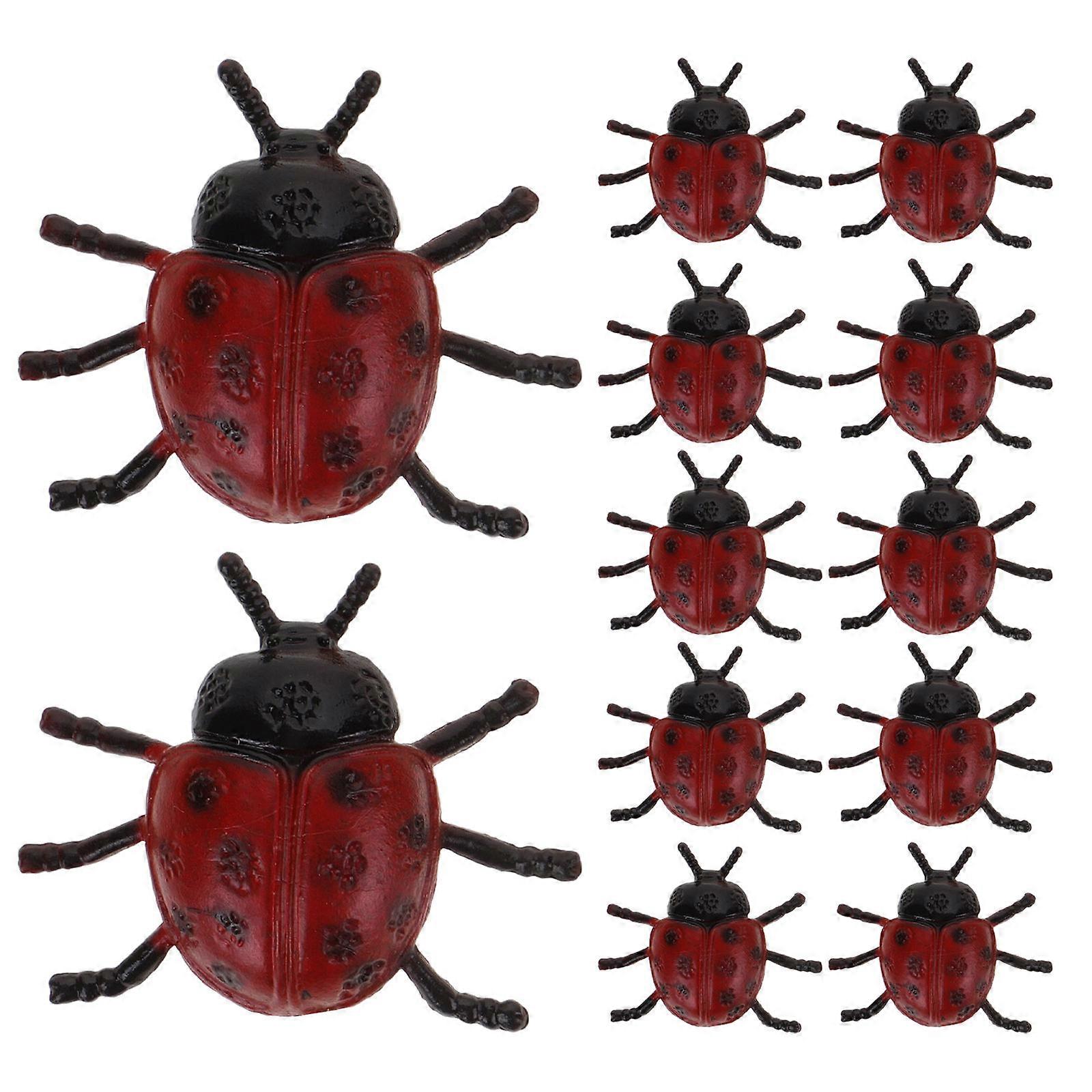 It looks like you're referring to a product listing for **30pcs Lifelike Ladybug Models** used for pranks, party favors, Halloween decorations, or