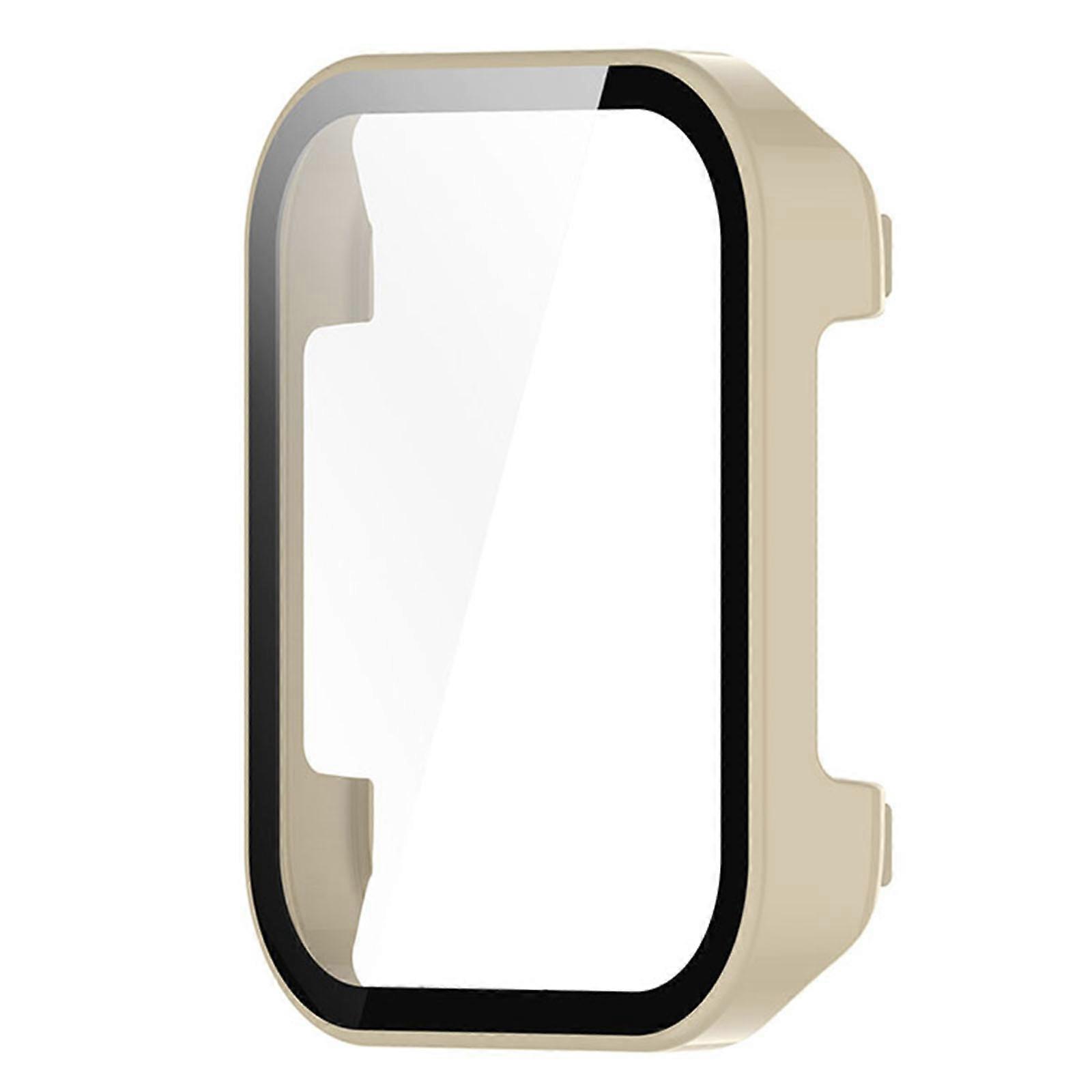 Watch Case Protective Case for Realme watch3 pro Pc Watch Protection Accessory  (Ivory White)