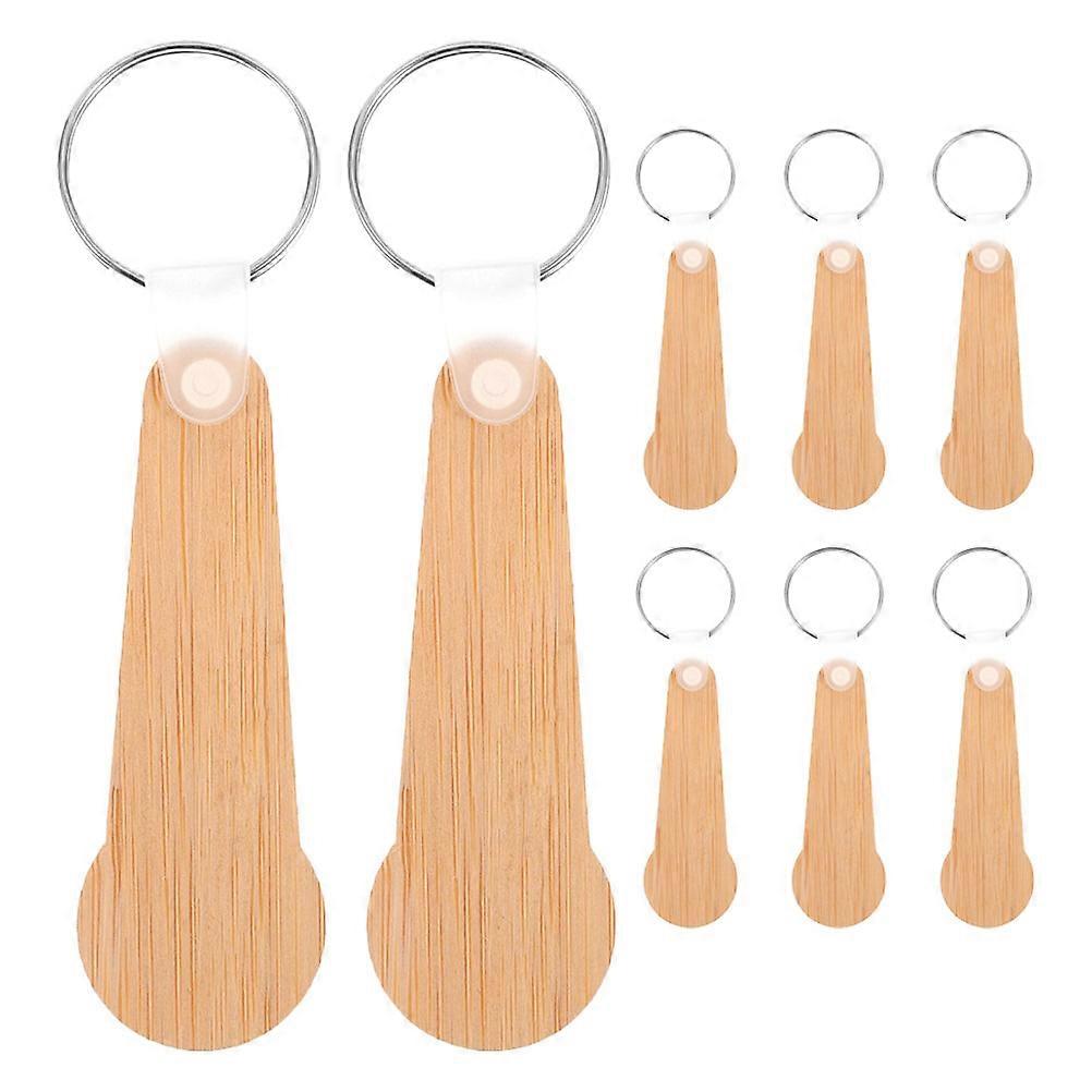 Grocery Trolley Release Token Key Chain Elegant For Gifting Sustainable Development 9.00X2.50X0.30CM 8Pack