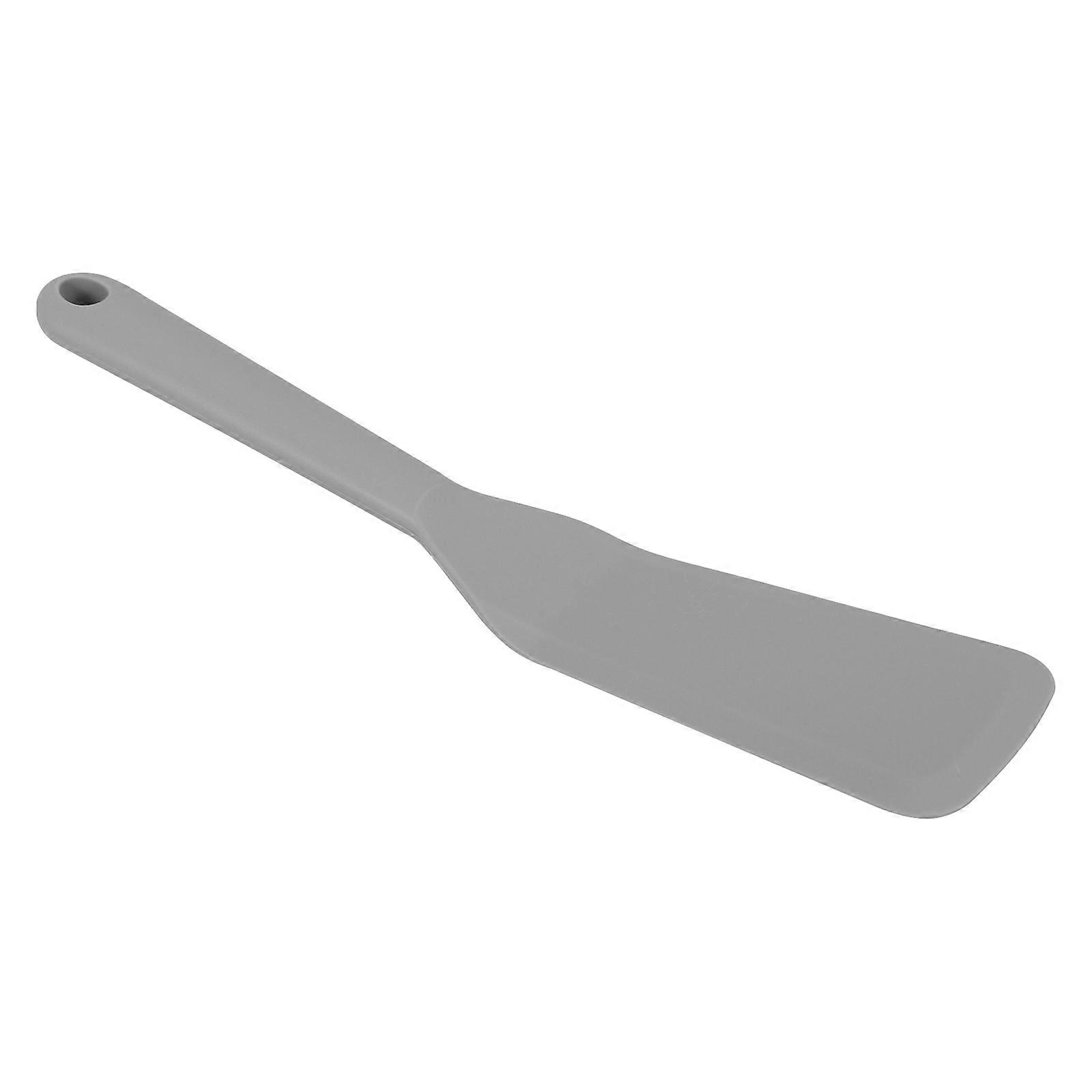 Silicone Fish Spatula Grey Non-Stick Friendly Kitchen Cooking Spatula for Kitchen Use