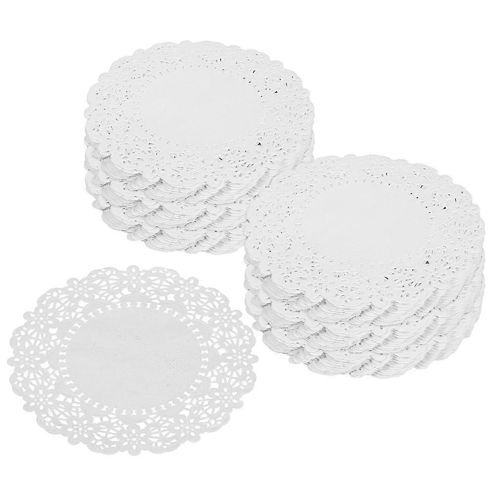 Bulk Doilies Round Paper Doilies 6.5 Inch For Cakes And Dessert Trays Elegant Presentation 280 Sheets