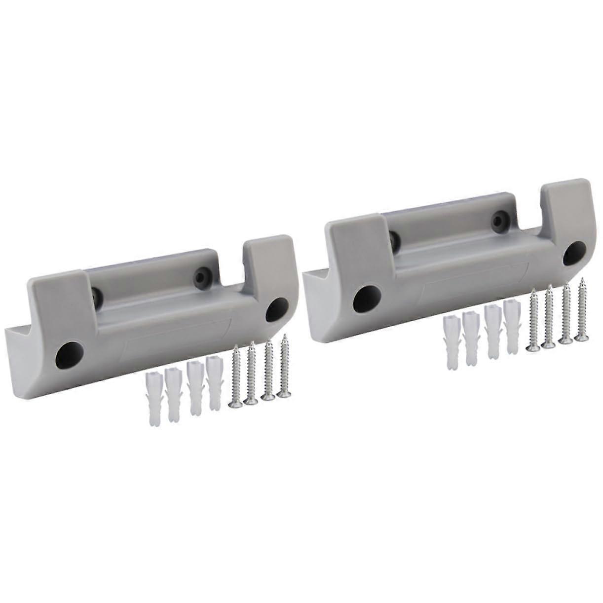 1 Set of Hose Holder for Outdoor Use, Water Pipe Hanger, Sturdy Garden Hose Organiser for Wall Mounting for Storing Hoses and Water Pipes