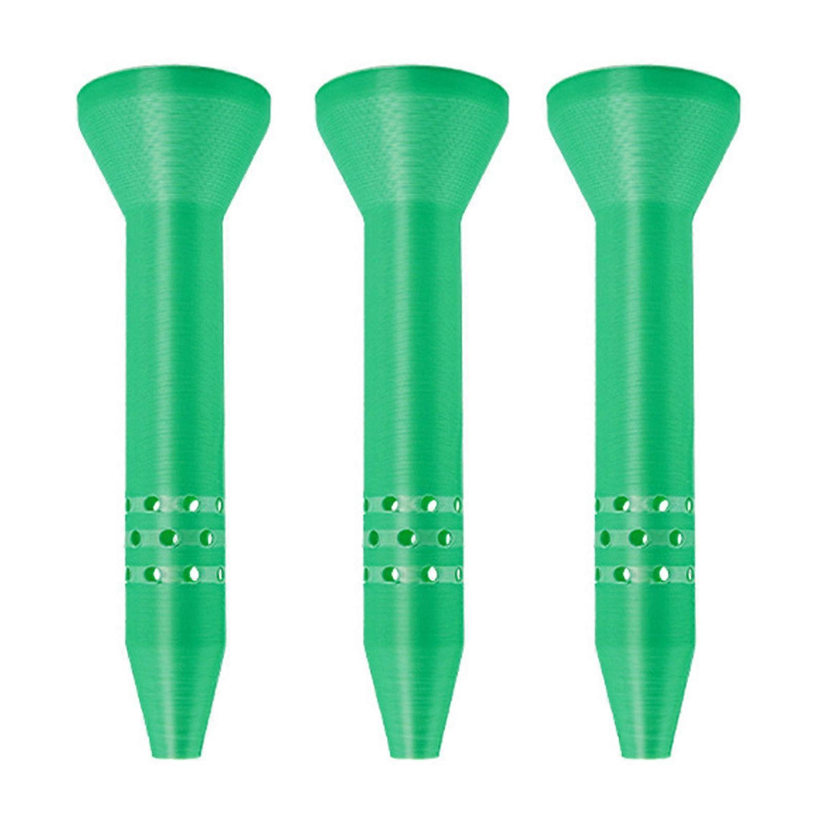Plastic Root Irrigation Spikes 3Pieces Precise Watering Tool Waterer Spikes for Potted Plant and Balcony Garden Use Multicolor