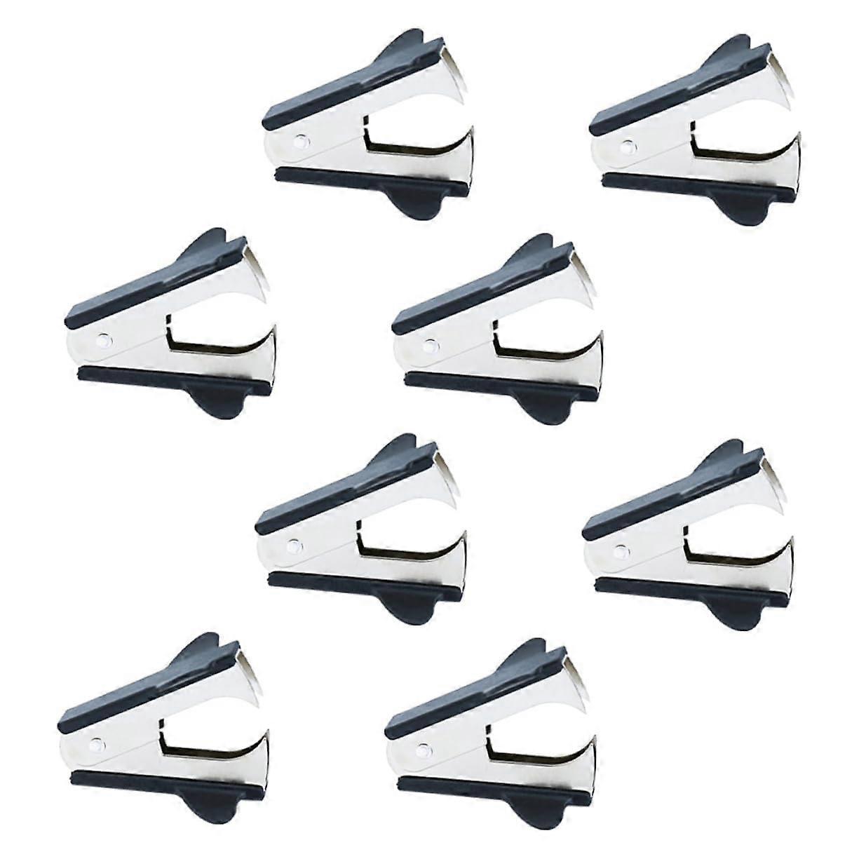 Office staple remover, multifunctional staple puller, easy to carry, 8piece set