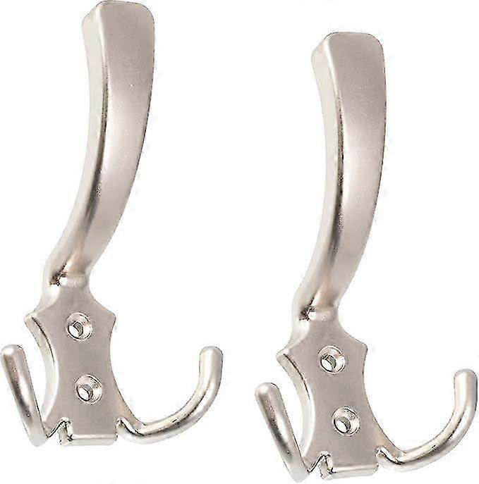 Two sets of triple wall hooks - hooks/hangers coat rack bathrobe