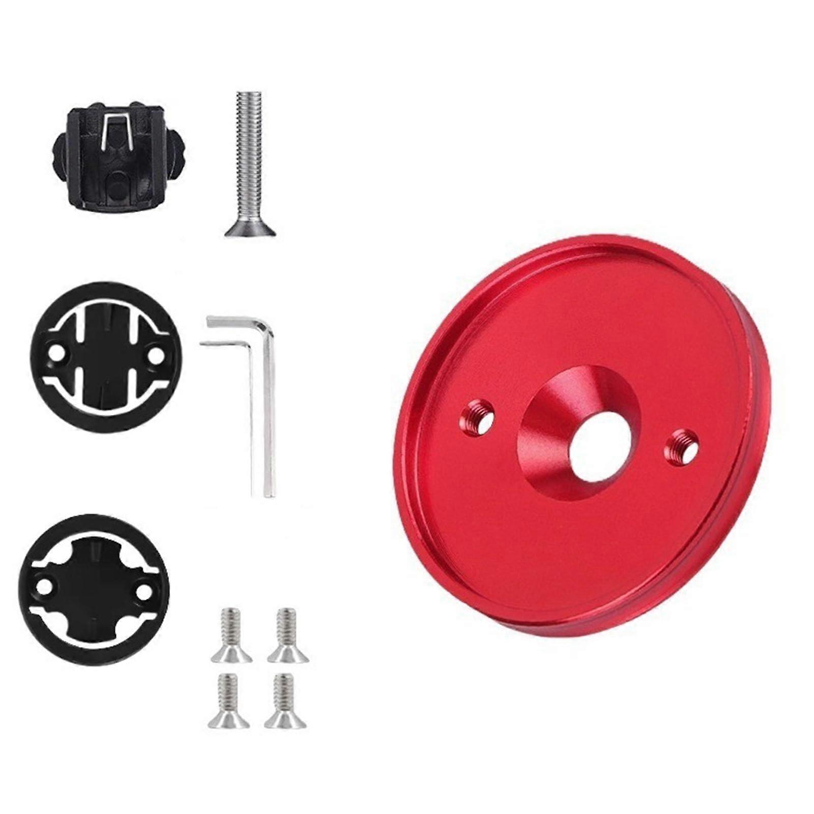Shock-Resistant Alloys Bike Computer Mount Caps with High Load Capacity for Fast Installation and Durable Covers