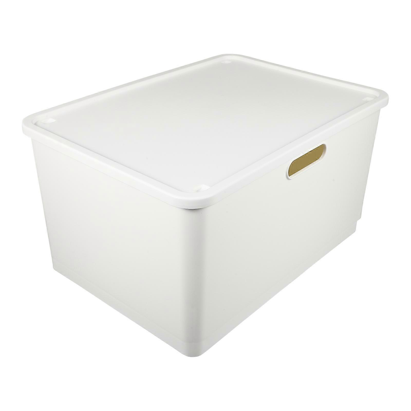 1pc Plastic Box Storage Box Portable Box Organizing Box with Lid Home Supply