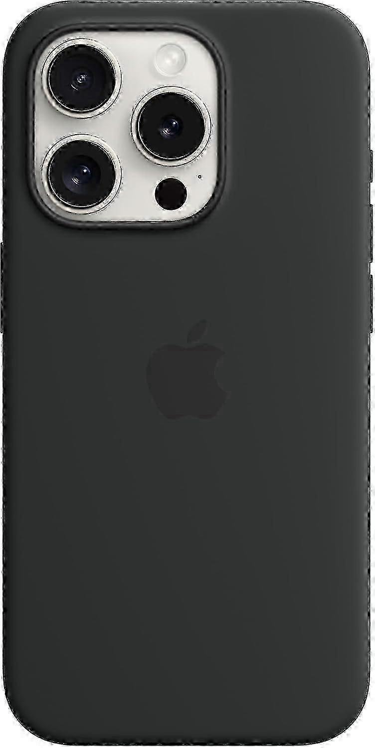 Para Apple iPhone 15 Pro Funda de silicona con MagSafe