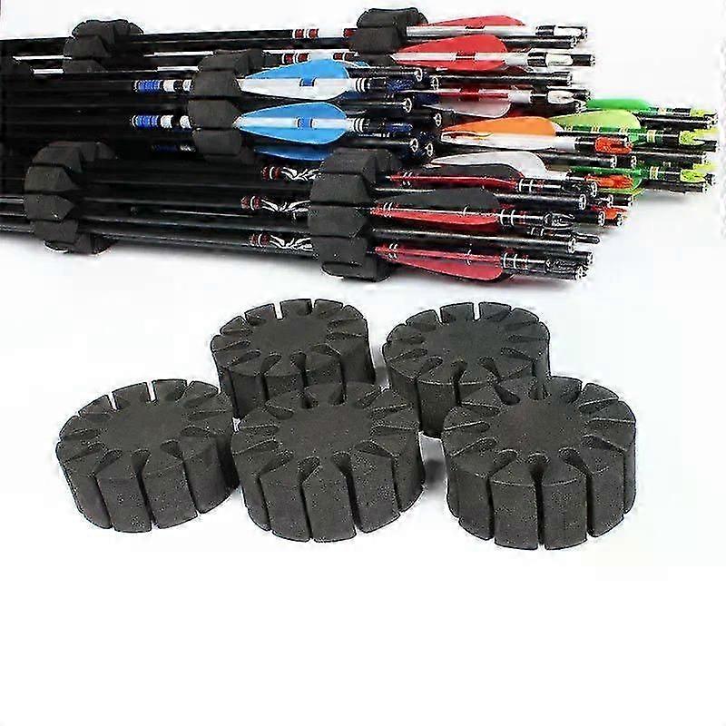 6pcs/Lot Archery Arrow Holder EVA Foam Round Rack 12 Arrows Separator Quiver Protection Spliter Shelf Bow Hunting Shooting