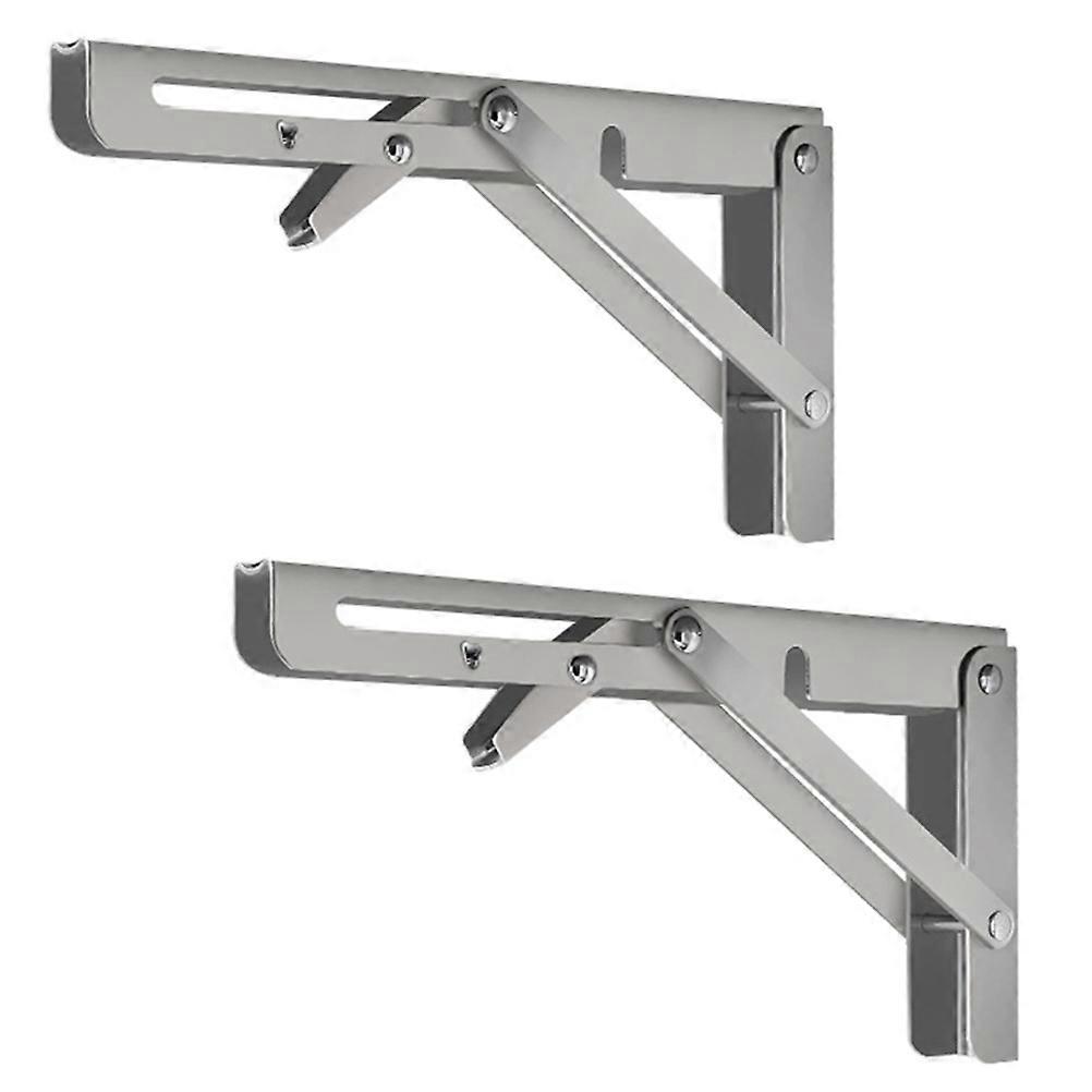 Mounting Brackets Heavy Duty Floating Shelves Bracket Triangle Wall Bracket For Homeowners Diy Enthusiasts Bathroom 11.8×6.7×0.8in 2Pcs