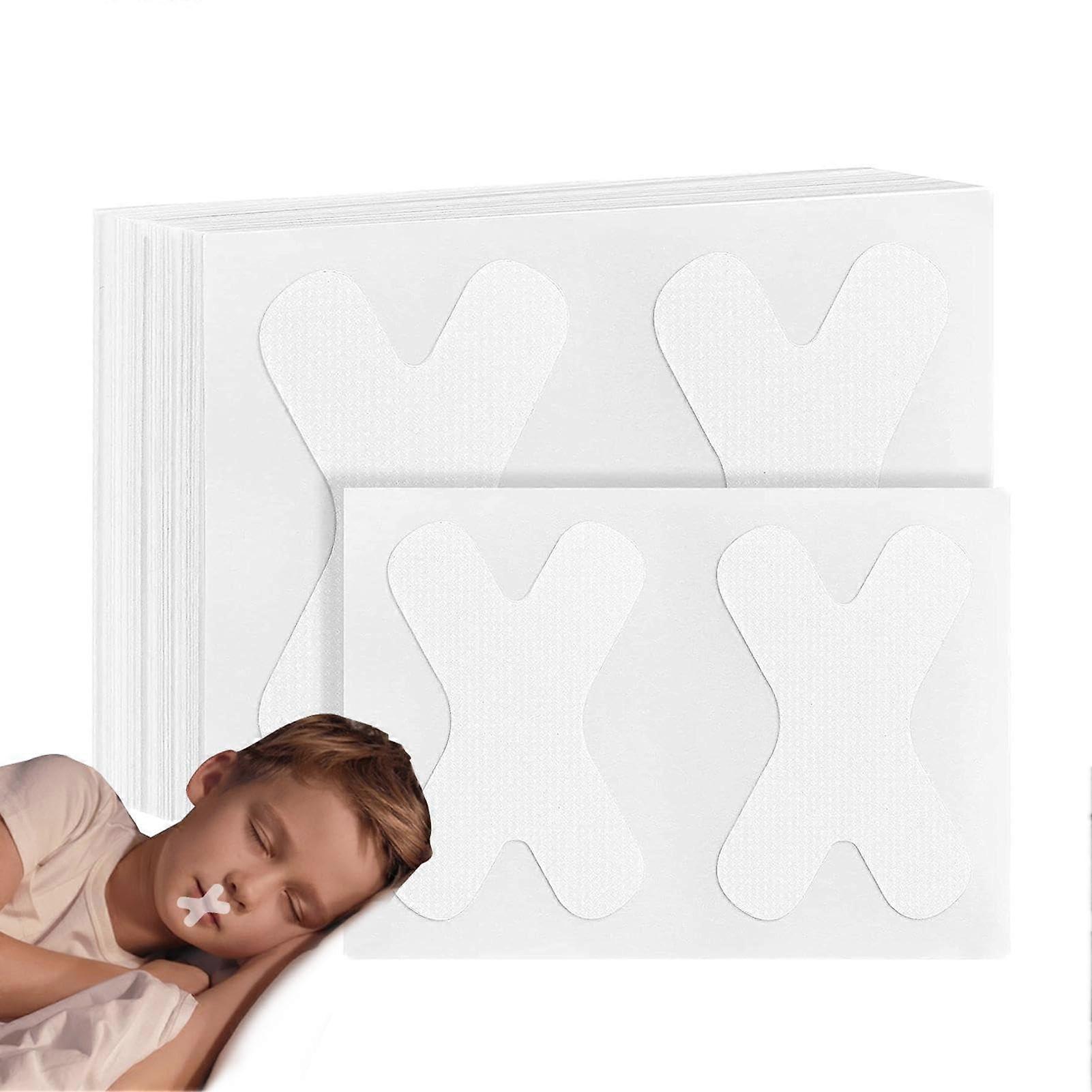 Mouth Band for Sleeping X-Shaped, Advanced Sleep Strips for Gentle Nose Breathing, Anti-Snoring Device, Pack of 120