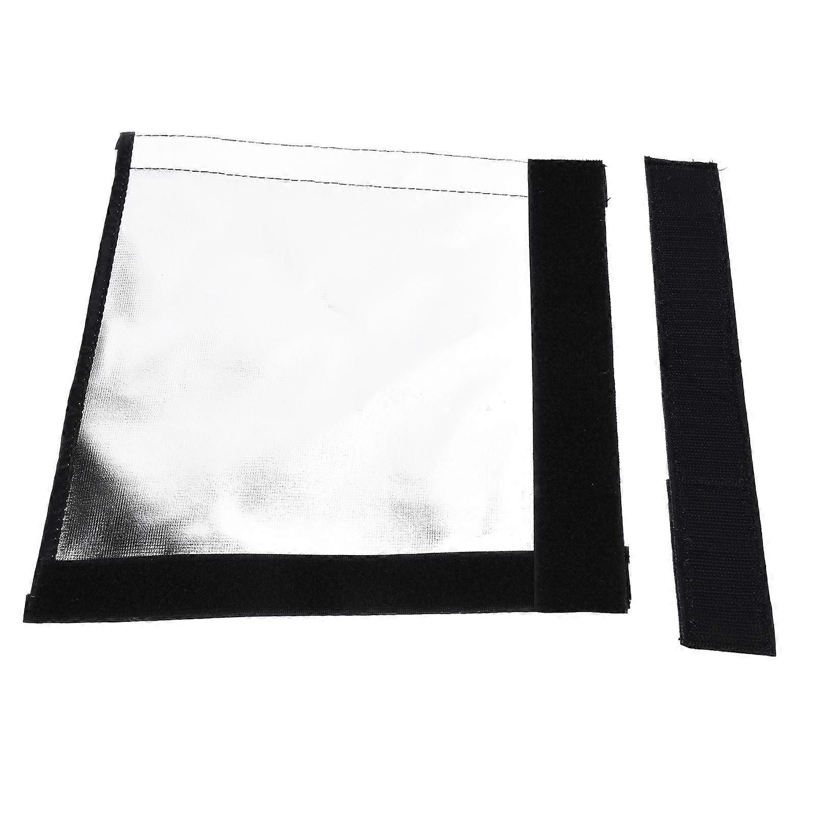 Flash Diffuser Reflector Foldable Universal Speedlight Flash Beam Pad Softbox Diffuser with Hook and Loop Strap