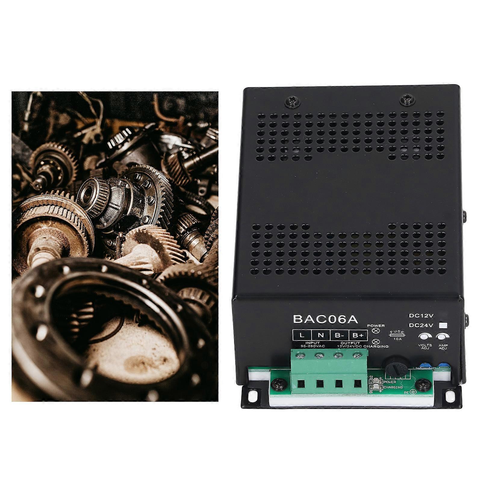 Generator Battery Charger 2A 85W LED Display Diesel Genset Intelligent Automatic Charging Module 12V 