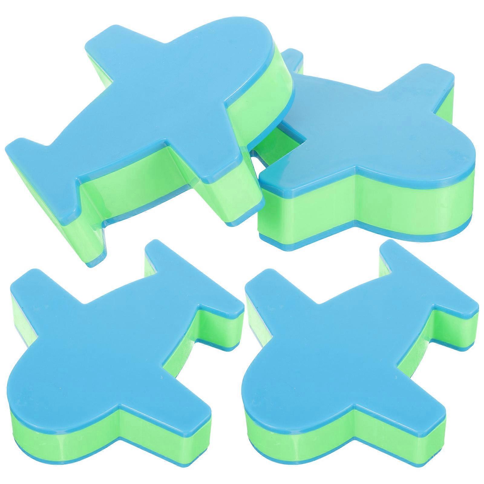 Musical Plane Toy For Children 4Pcs Develop Cognitive Skills Rhythm Training Assorted Color Toy Design