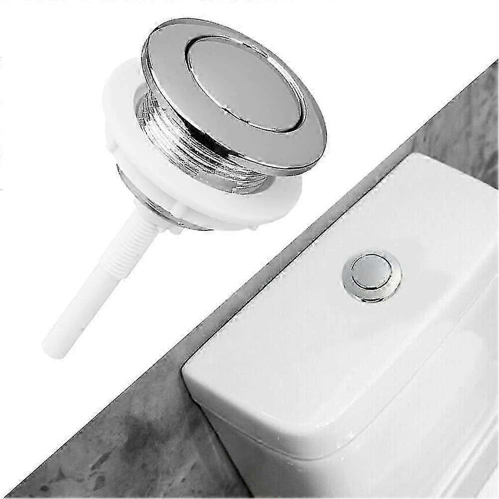 Flush Button, 38mm Push Button For Bathroom And Wc Water Saving Device - Suitable For Toilet Cistern Edition 0801