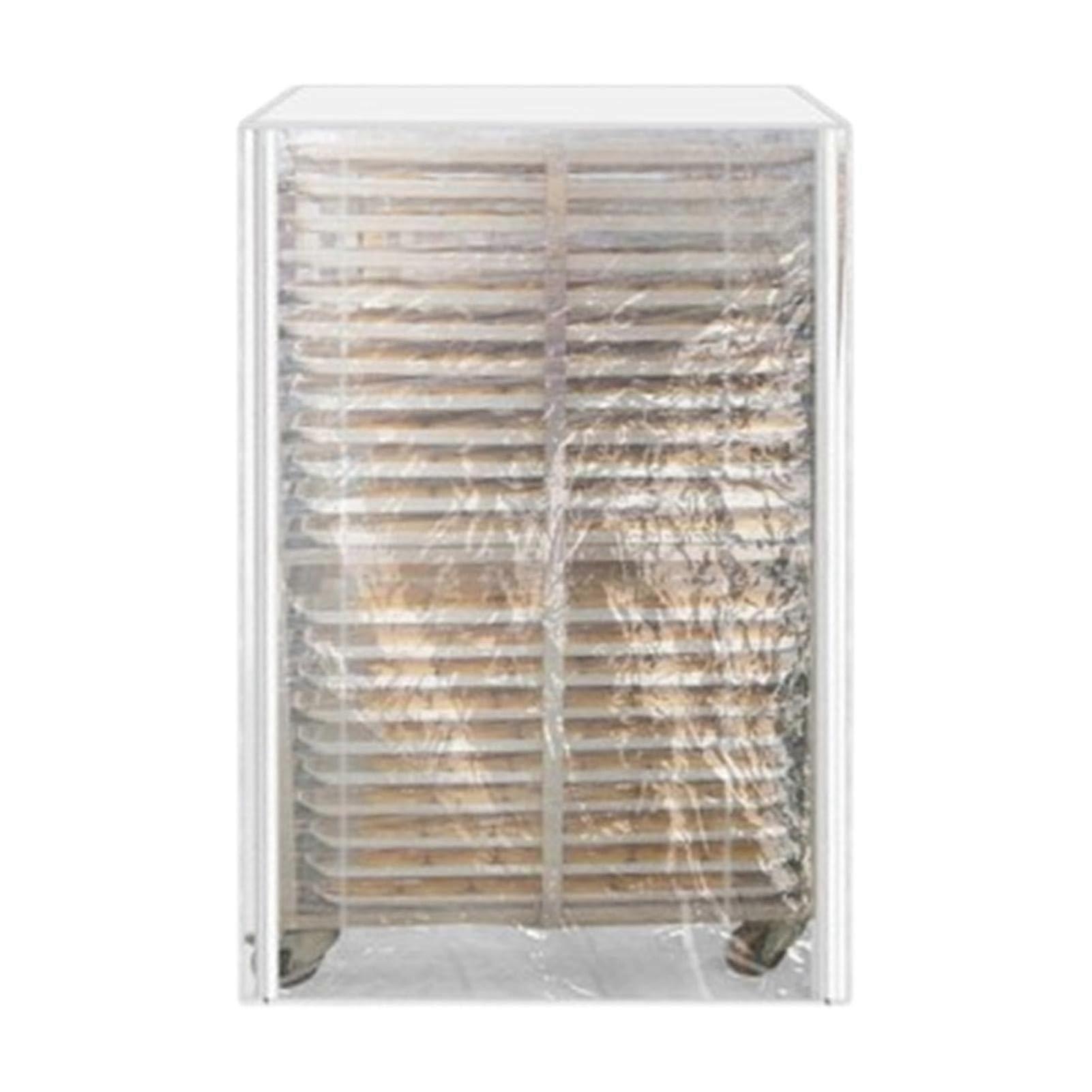 Pfannenständerabdeckung - Dustproof Bread Stand Cover, 28x23x33 Inches Bäckereiständer-Abdeckung for Pans