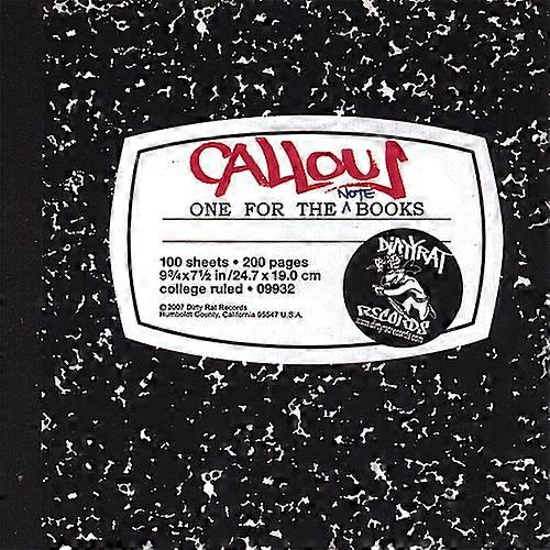 Callous - One for the Notebooks  [COMPACT DISCS] USA import