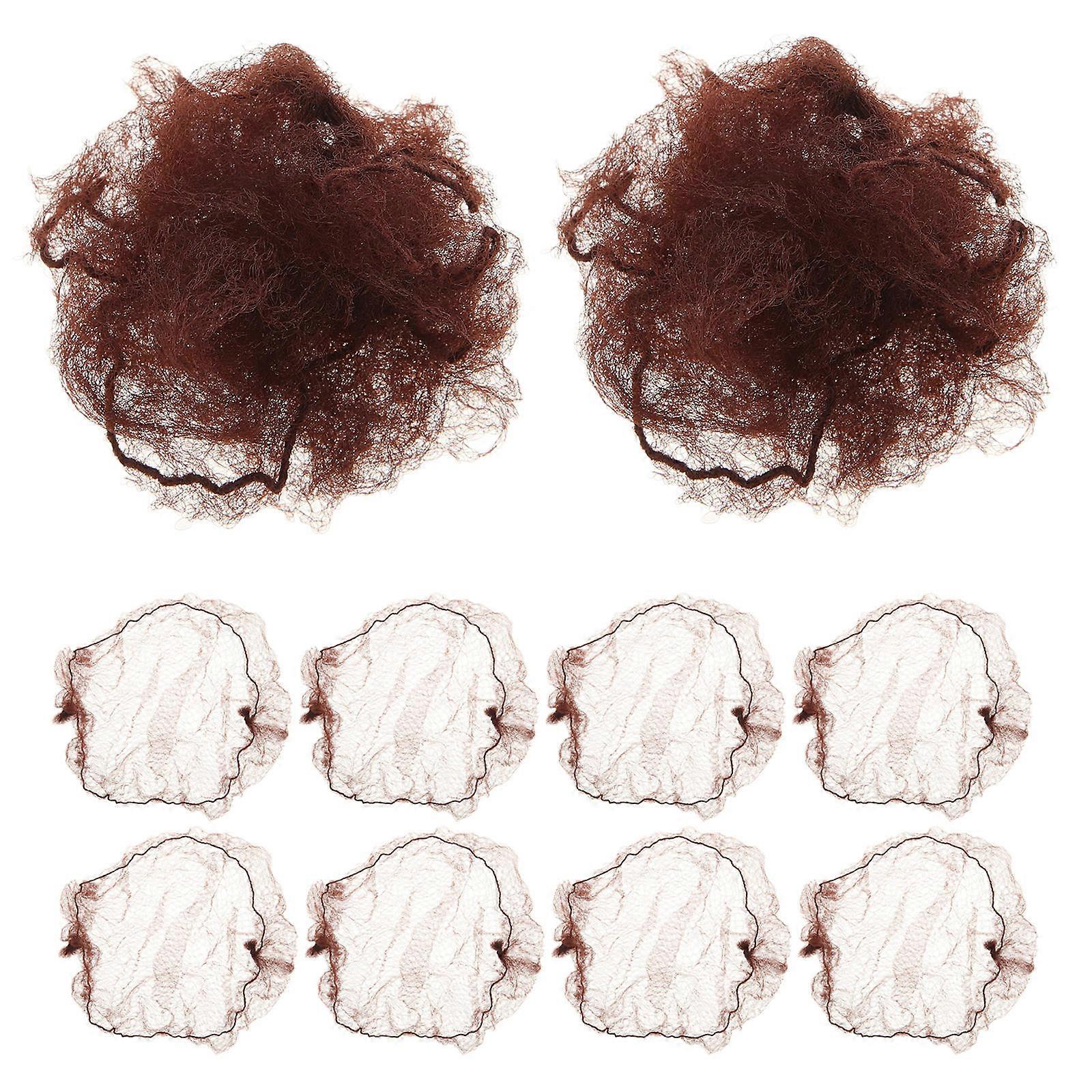 a refined and engaging product description for your **10pcs Elastic Mesh Bun Hair Nets**:

 

### 🌸 10pcs Elastic Mesh Bun Hair Nets for Women –
