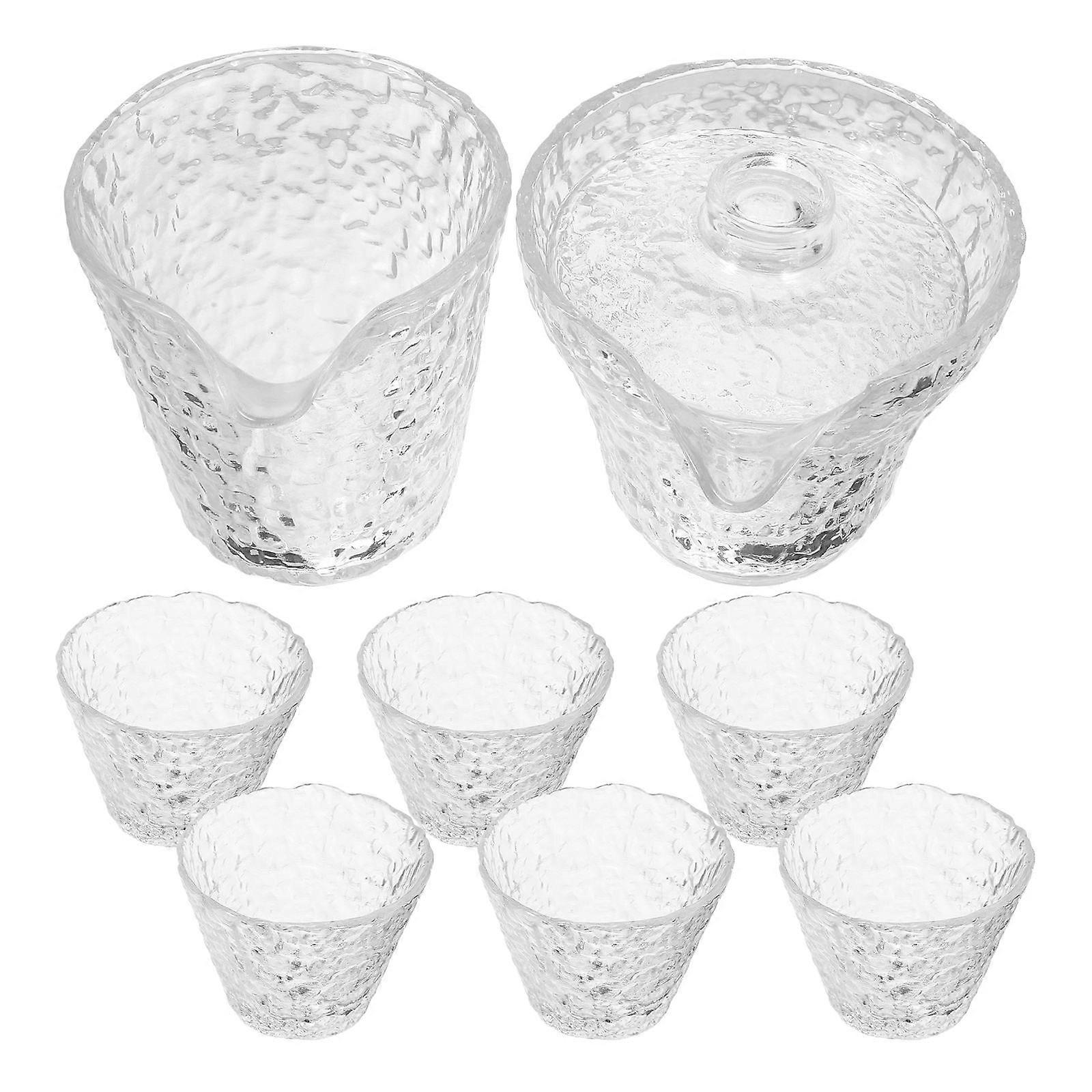 Elegant Glass Teacups For Tea Enthusiasts Home Use Atmospheric Tea Serving 1 Set