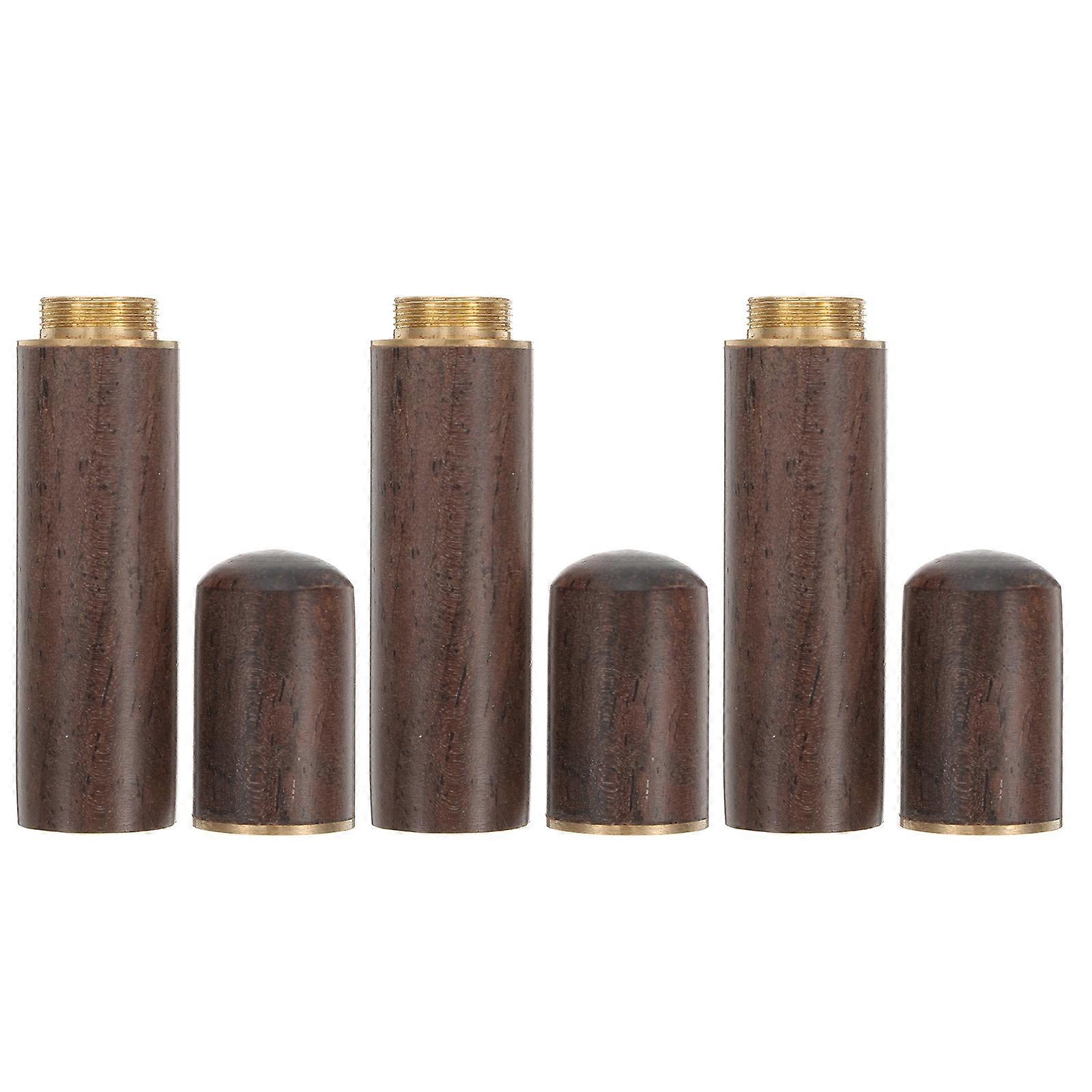 Sewing Needle Holder Lightweight Portable Storage Box for Needles in Light Brown Color Practical and Attractive 3pcs