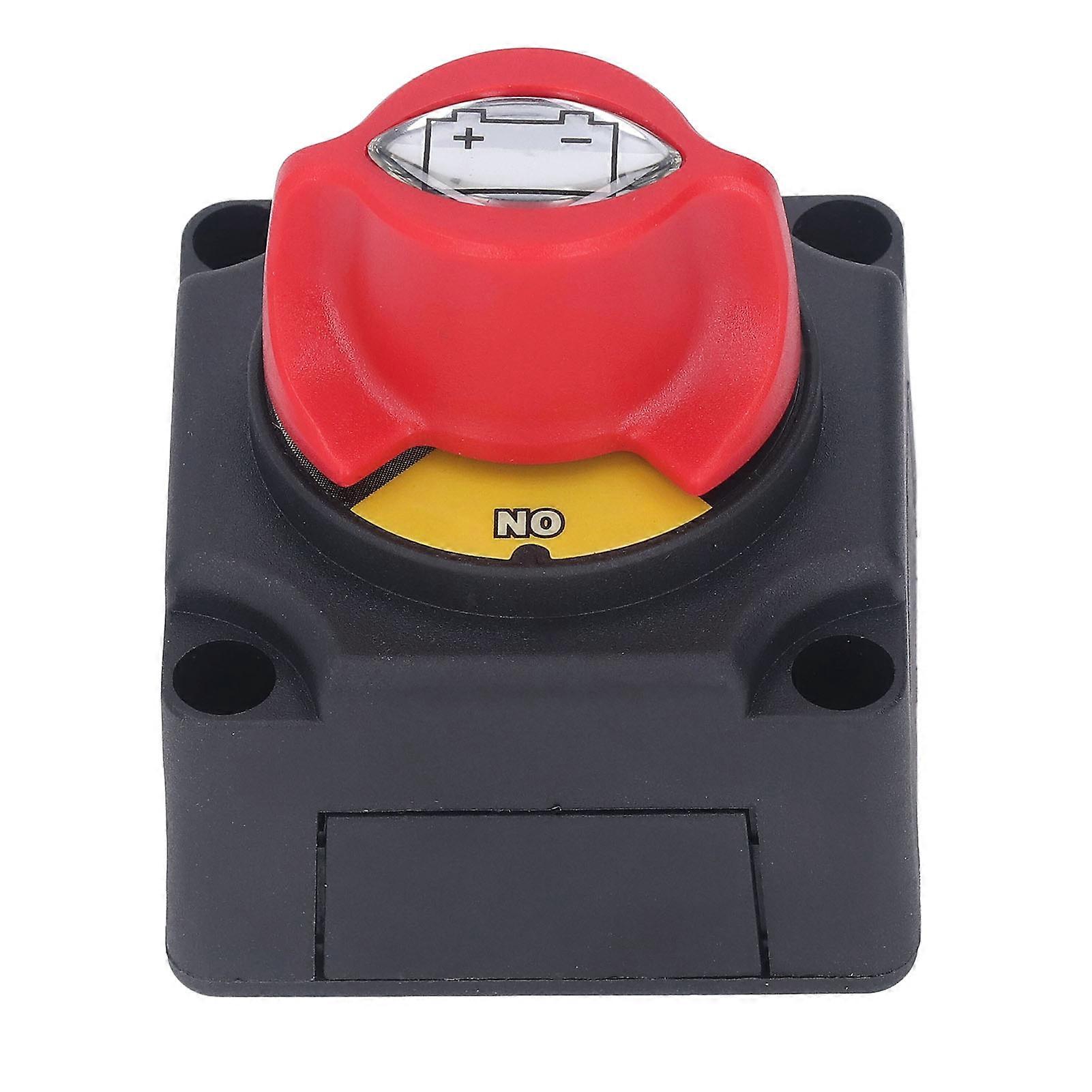 Battery Disconnect Switch DC On Off Corrosion Resistance Battery Master Switch with Screws