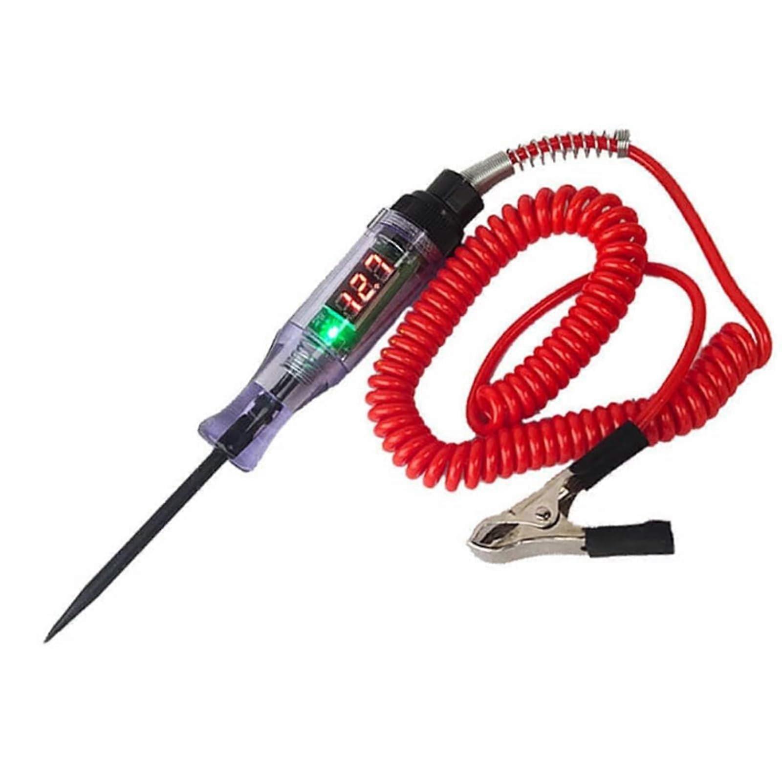 Circuit Tester, 3V70V Dc Electric Tester, Digital Display Voltage Test Pen