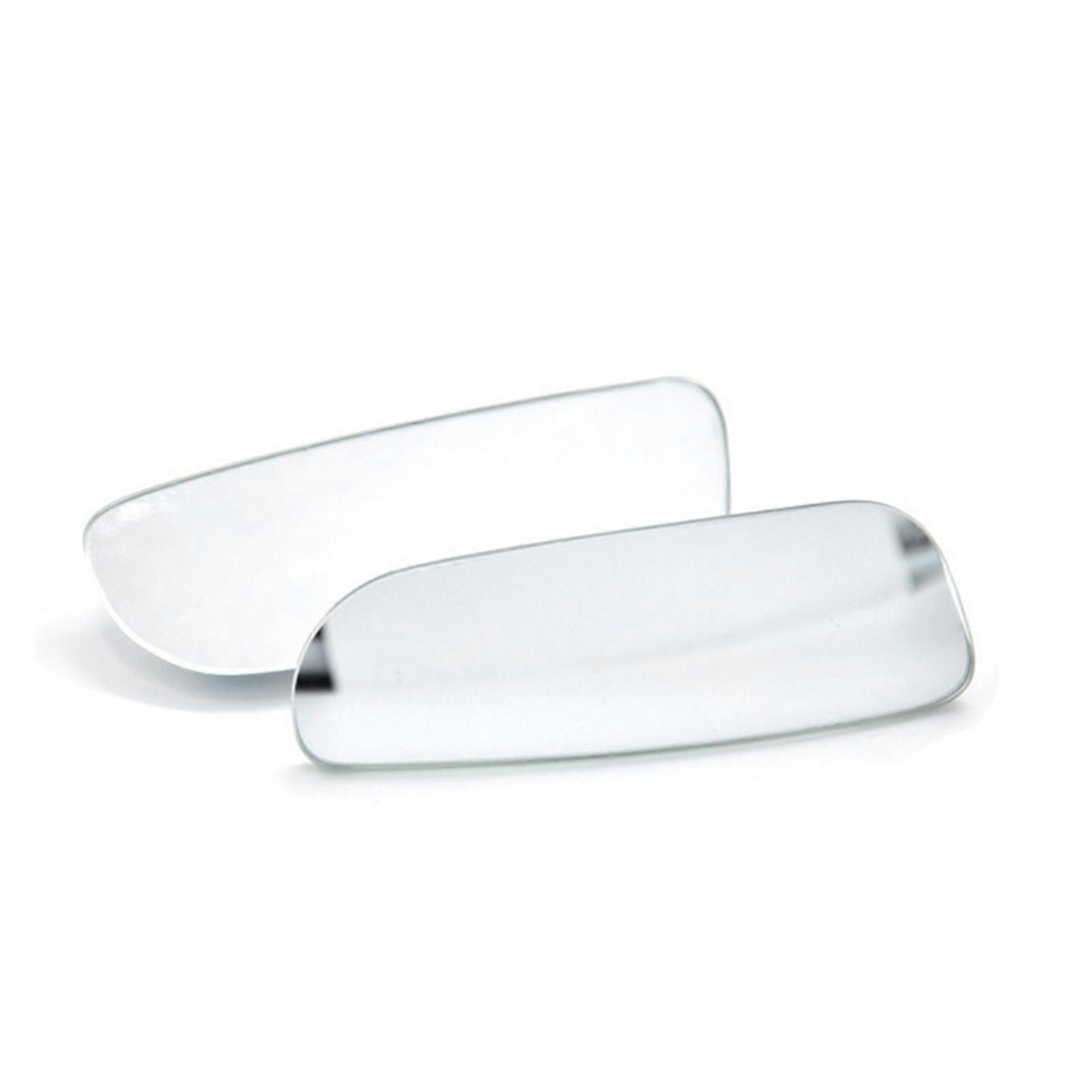 2PCS Blind Spot Mirror Rearview Wide Angle Adjustable Frameless Fish Eye Car Mirror for Improved Safety