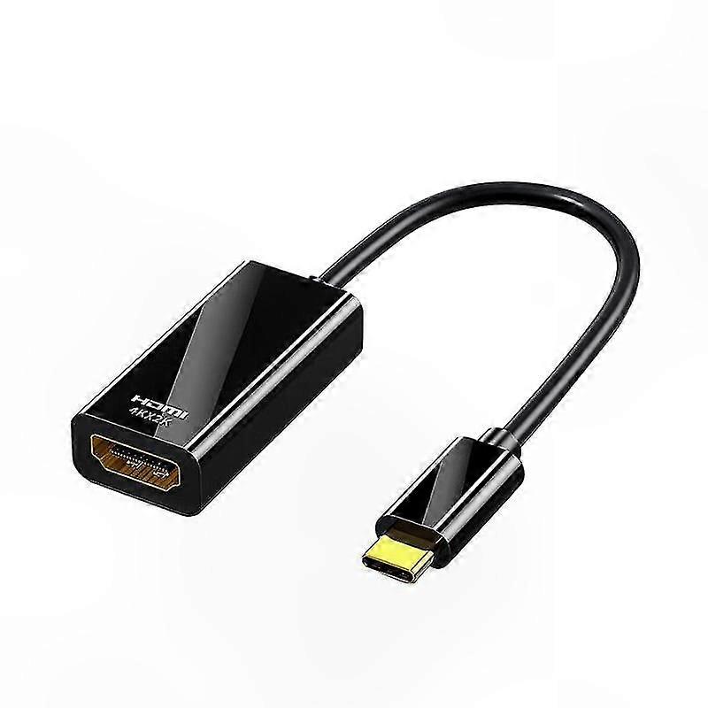 4K 30Hz USB C to HDMI Adapter Cable for Laptops and TVs with Type C Port Compatible with MacBook and Other Devices