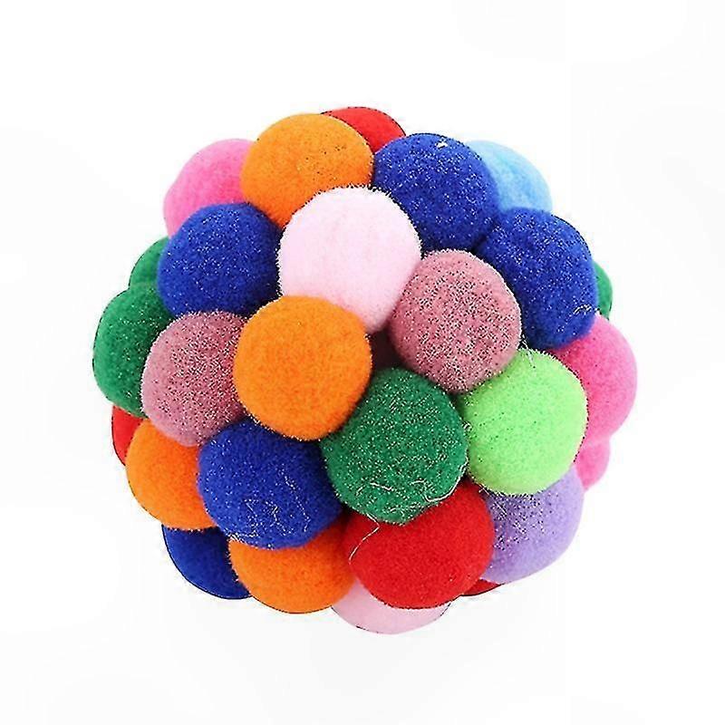 Cat Rattle Ball Toy, 1pc Interactive Pet Plaything