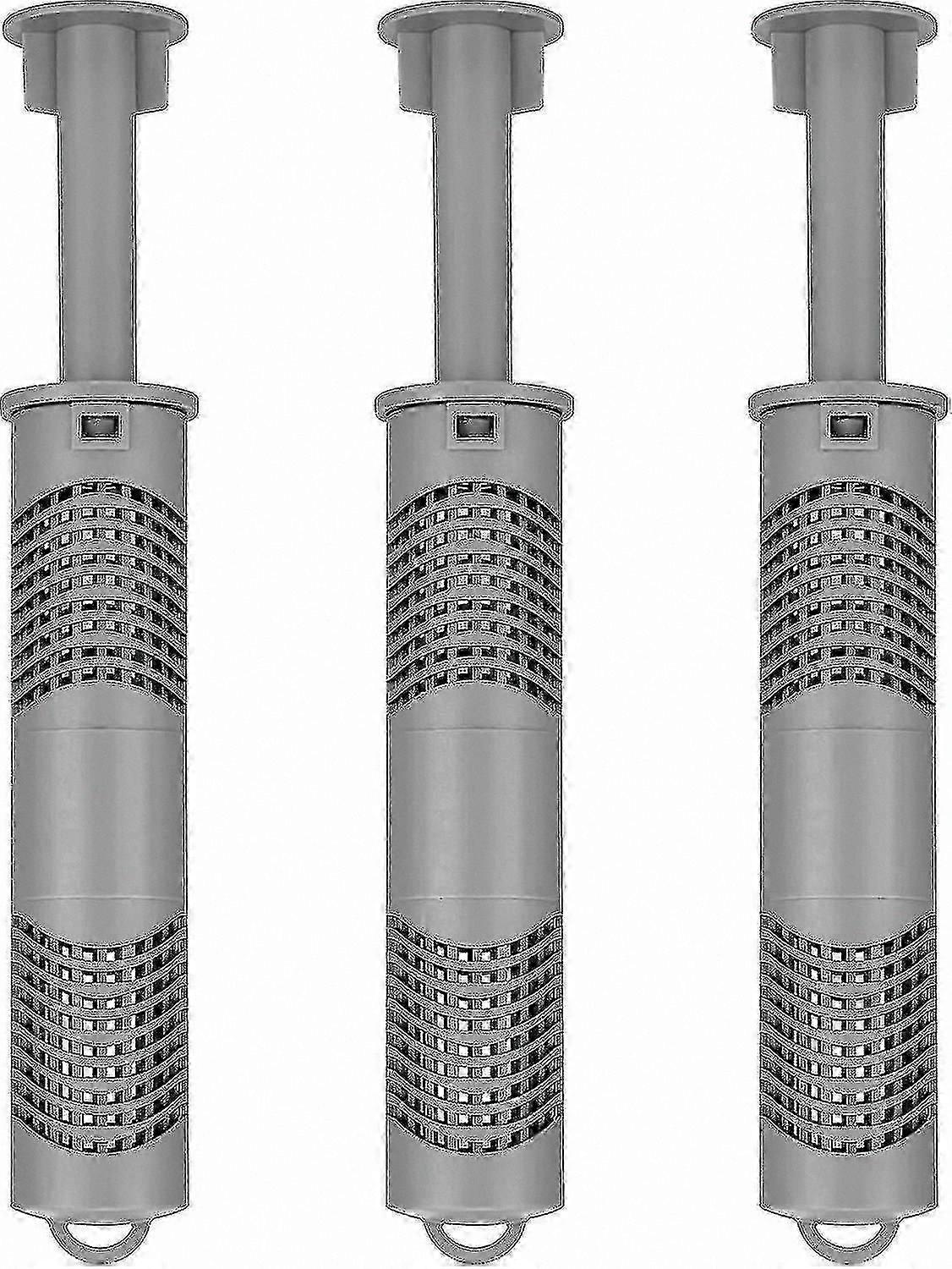 3-Pack Mineral Ion Cartridge Filter Sticks for Hot Tubs and Spas (Grey)