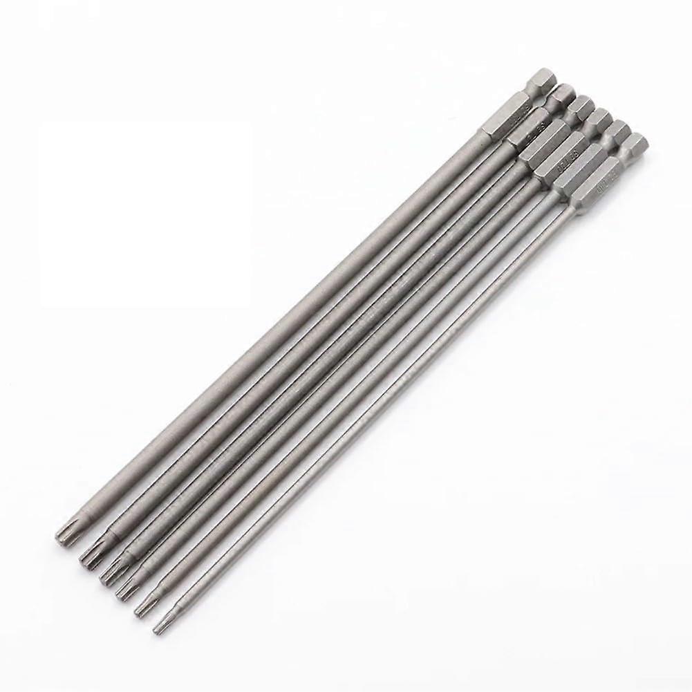 Efficient Magnetic for TORX Screwdriver Bits Torx Bit Set S2 Tool Steel Extended Lifespan High Performance