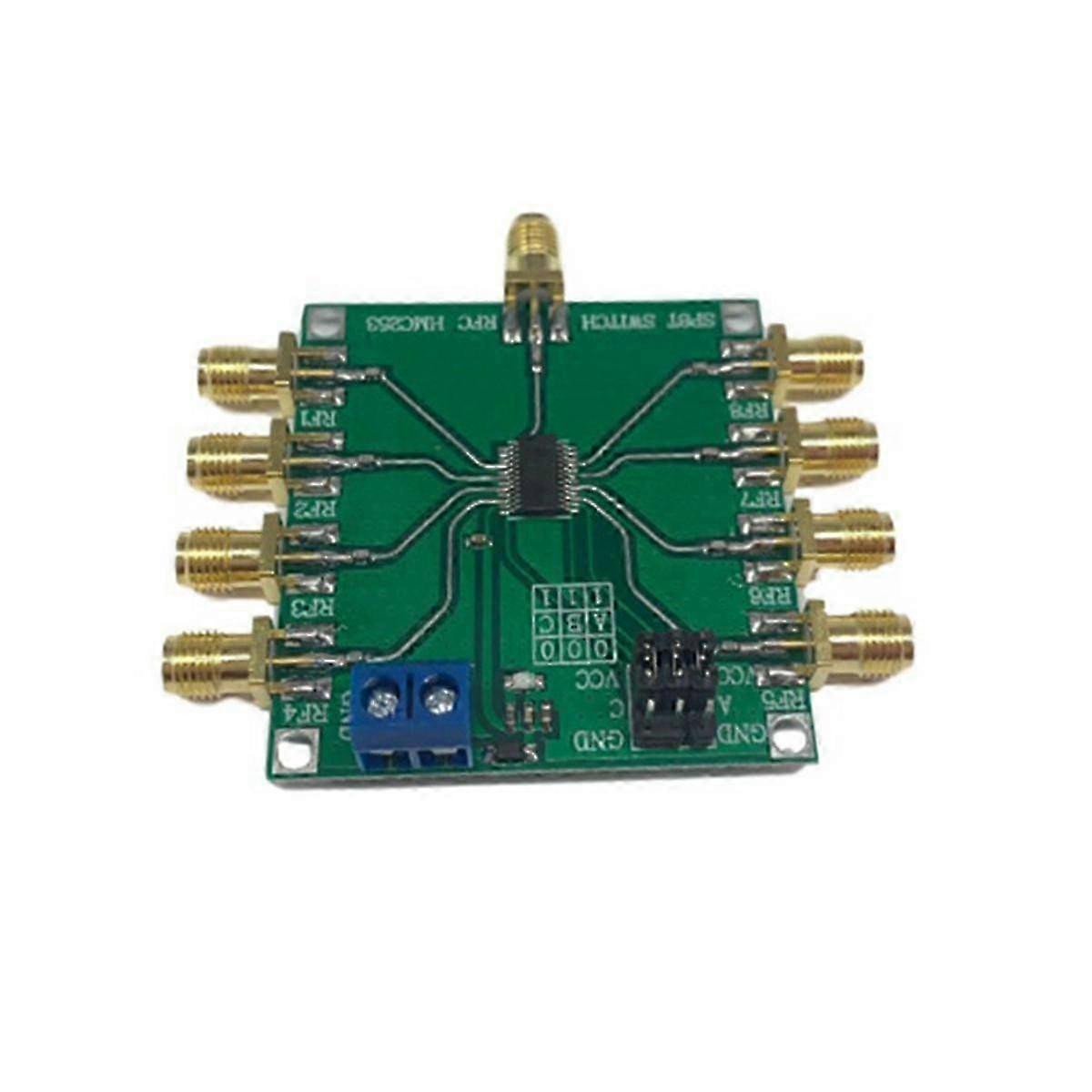 HMC253 DC-2.5 GHz Multifunctional RF Single-Pole Eight-Throw Switch for Antenna Channel Selection