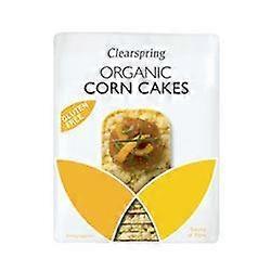Clearspring Organic Puffed Corncakes 130g - 3 Pack