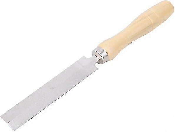 5-Inch Diamond File with Wooden Handle for Tools, Glass, Ceramics & Gemstone Processing