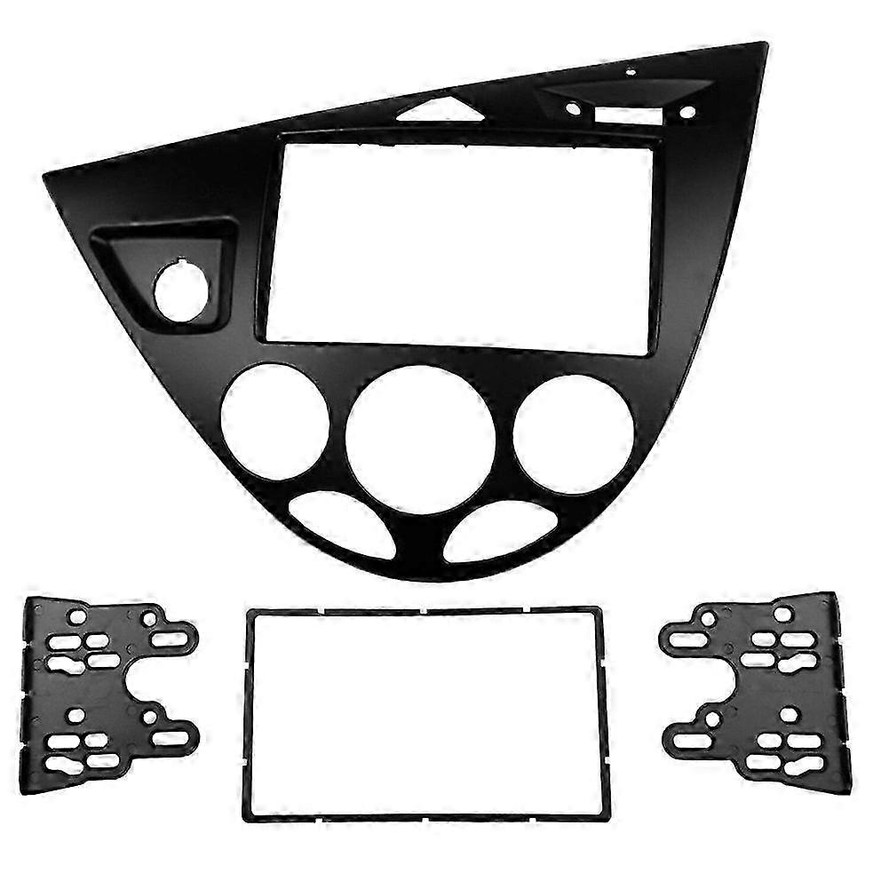 2 Din Radio Fasica for Focus / Fiesta Stereo Panel Radio Trim Kit Face Frame LHD Refitting Installation