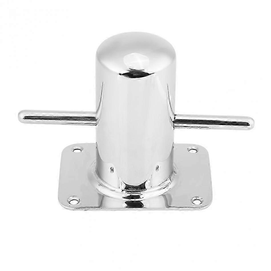 Stainless Steel Boat Samson Post Cross Bollard Mooring Bit For Marine Yacht With Heavy Duty Base