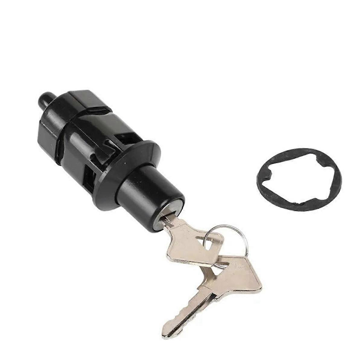 Car Door Lock Core with Keys for Car Accessories LHD