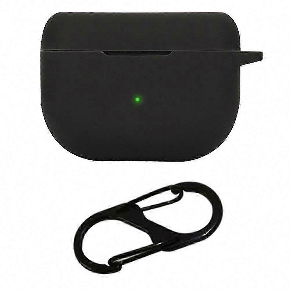 Anti-drop Earphone Case For Jabra Elite 8 Active, Soft Silicone Cover With Hanging Buckle