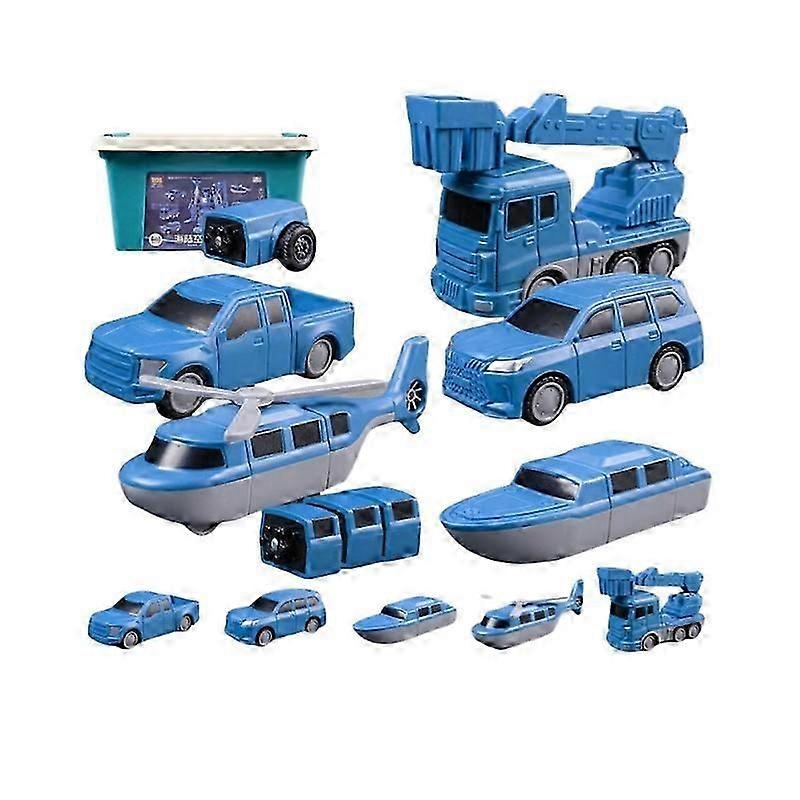 Magnetic Transform Engineering Car Kit - Build Your Own Toy Vehicle with Magnetic Parts for Creative Play