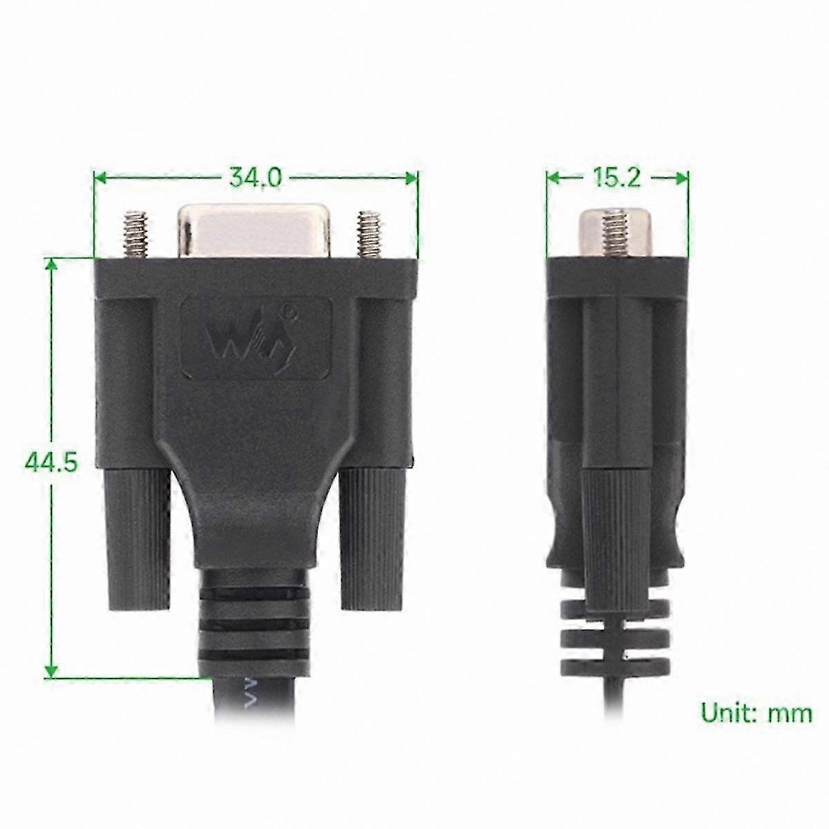 DB9 Female to RJ45 Multi-Function Console Cable for Network Debugging and Easy Connectivity Solutions
