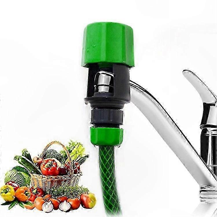 Garden Hose Tap Adapter with Quick Connect Feature for Universal Use