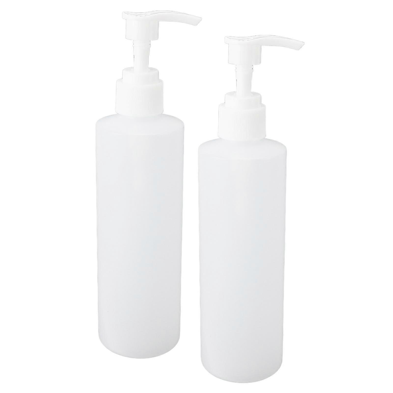 2pcs Massage Oil Warmer Replacement Bottle 250ml Refillable Professional Shampoo Pump Bottles for for Lotion Heater