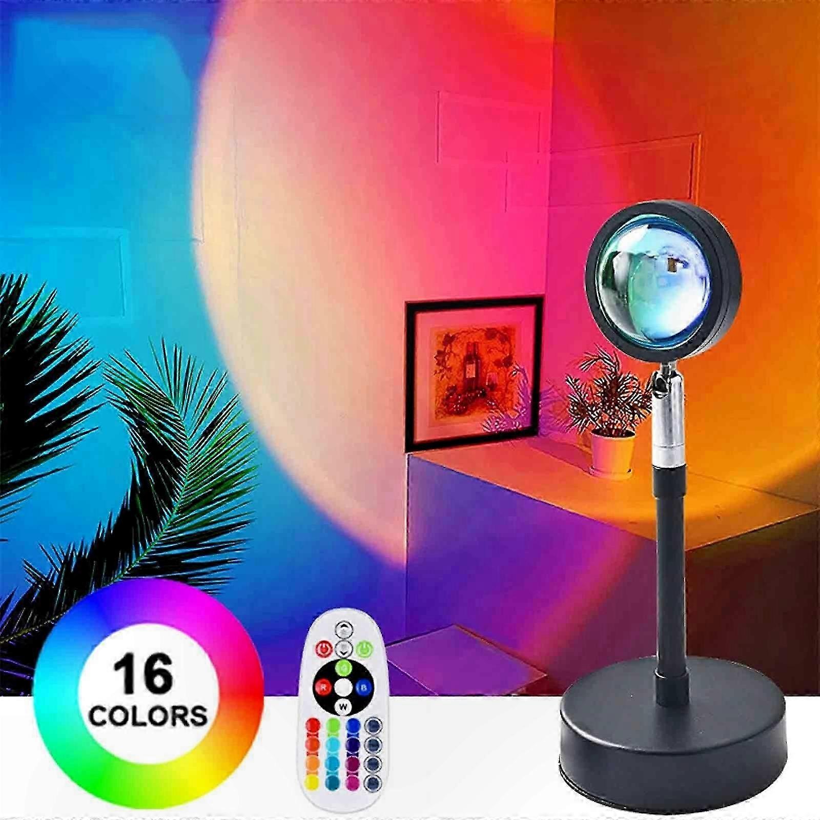 16-Color Sunset Photography Light with Remote Control for Creative Shoots