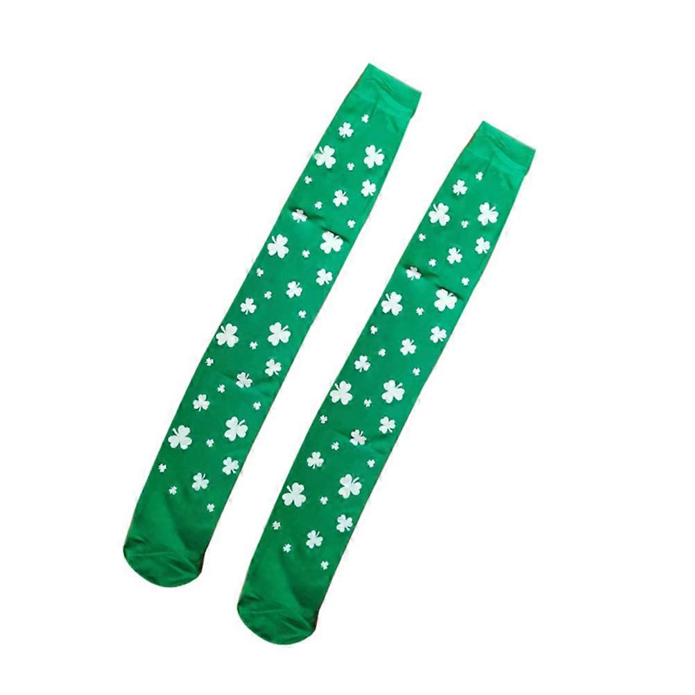 2 Pairs Assorted Color Long Stockings for Women's Soft and Breathable Knee High Socks for Mini Skirts