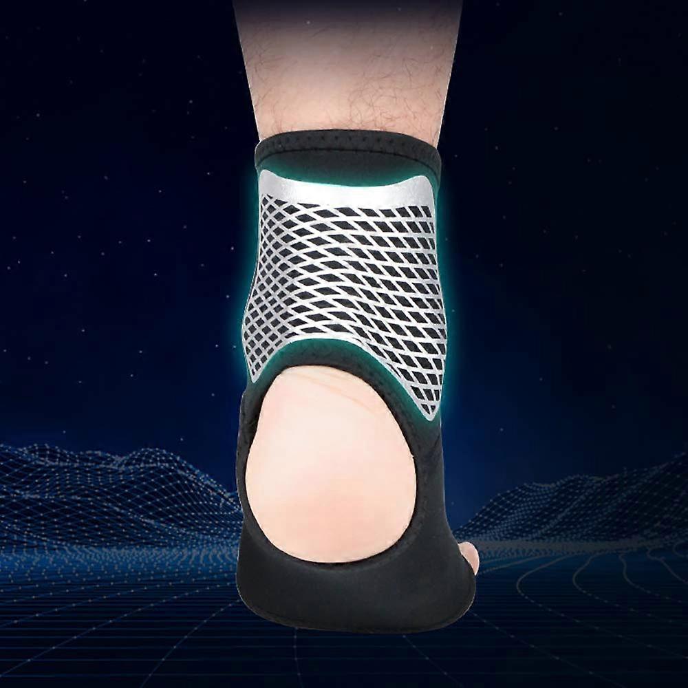 Ankle Support, Sports Ankle Protection, Ankle Compression Belt For Running And Basketball Injury Recovery, XLarge Black