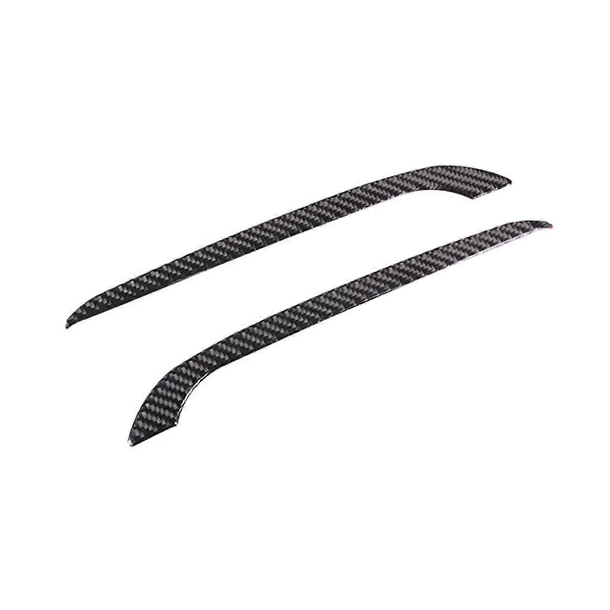 For - C-Class W206 2022 2023 Soft Carbon Fiber Car Rear Tail Light Cover Trim Sticker Accessories